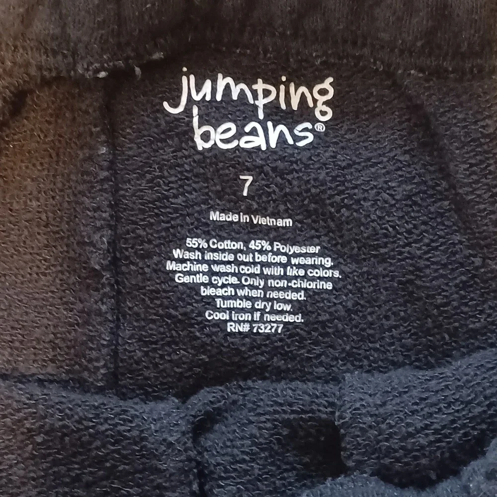 The Children's Place Graphic Tee Jumping Beans Shorts Kids 7 Green Black Gamer